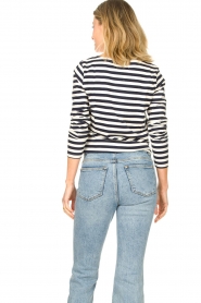 Lollys Laundry |  Striped top Vala | blue & white  | Picture 6
