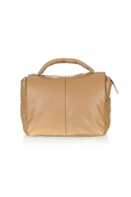 STUDIO AR |  Leather puffer shoulder bag Fiona | beige  | Picture 1