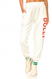 Dolly Sports |  Sweatpants with logo detail Team Dolly | white  | Picture 6