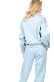 Dolly Sports |  Oversized sweater with logo detail Kiano | blue  | Picture 8