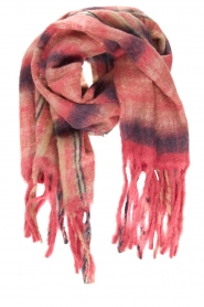 Gebreide sjaal Moly | roze 