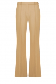 Aaiko | Flared pantalon Vantalle | beige   | Afbeelding 1