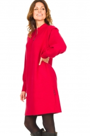 Silvian Heach :  Sweater dress with shoulder details Kettering | red - img6