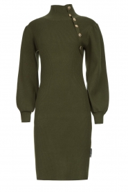  Dress with statement buttons Pueblo | green