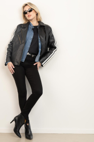 Lois Jeans |  Skinny jeans Celia L34 | black | Picture 4