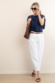 Dante6 |  Merino wool mix top Fraya | dark blue | Picture 3