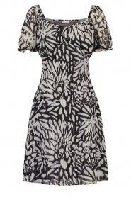 Freebird |  Dress with floral print Elissa | black  | Picture 1
