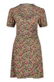 Freebird |  Dress with floral print Pimmy | green  | Picture 1