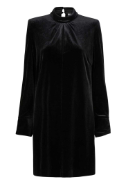 Dante 6 |  Stretch velvet jurk Sloane | black  | Picture 1