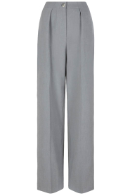 Dante 6 |  Pleated trousers Fynn | grey
