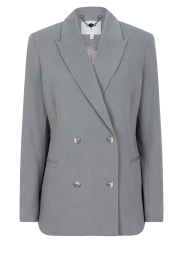 Dante6 |  Double breasted blazer Frame | grey  | Picture 1