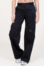 IRO |  Cotton twill cargo pants Abeline | black  | Picture 5