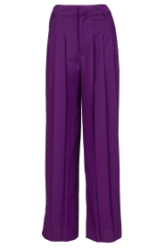 ba&sh |  Plissé trousers Miley | purple  | Picture 1