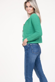 ba&sh |  Tricot cardigan Gaspard | green  | Picture 7