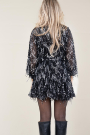 Ibana :  Dress with sequins Frosty | black - img8