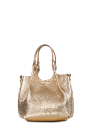 Gianni Chiarini |  Leather handbag Dua small | gold