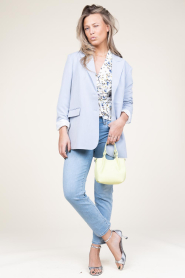 Gianni Chiarini :  Leather handbag Dua Small | yellow - img4