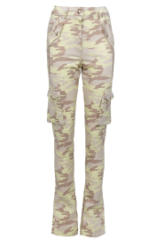 Patrizia Pepe |  Camouflage cargo pants Jill | green  | Picture 1