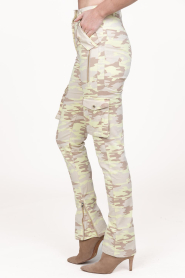 Patrizia Pepe |  Camouflage cargo pants Jill | green  | Picture 5
