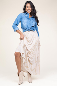 Kocca : Denim blouse Diosa | blauw - img3
