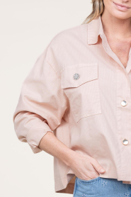Kocca |  Cotton blouse Hambra | pink  | Picture 9
