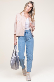 Kocca |  Cotton blouse Hambra | pink  | Picture 3