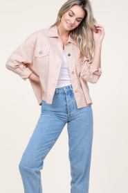 Kocca |  Cotton blouse Hambra | pink  | Picture 5