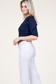 Twinset |  Soft viscose sweater Donna | blue  | Picture 6