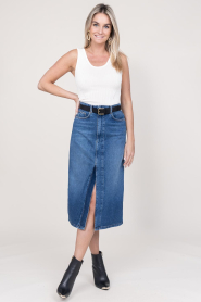 Twinset |  Jeans skirt Sonia | blue  | Picture 4