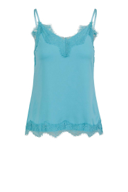 CC Heart |  Top with lace details Puck | blue  | Picture 1