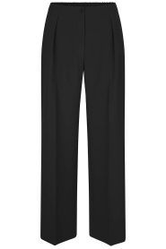 Second Female |  Pleated trousers Fique | black  | Picture 1