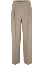 Second Female |  Pleated trousers Fique | natural  | Picture 1