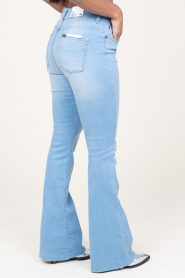 Lois Jeans | High-waist flared jeans Raval Edge L34 | blauw | Afbeelding 10