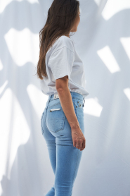 Lois Jeans | High-waist flared jeans Raval Edge L34 | blauw | Afbeelding 7