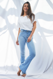 Lois Jeans | High-waist flared jeans Raval Edge L34 | blauw | Afbeelding 2