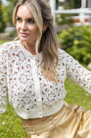 Twinset | Crochet vest Robin | naturel  | Afbeelding 2