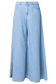 Liu Jo | Lyocell wide leg jeans Xitta | blauw  | Afbeelding 1