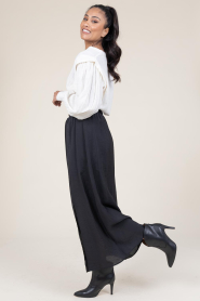 Dante 6 |  Modal blend maxi skirt Reverie | black  | Picture 8