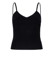 Dante 6 | Tricot top Mica | zwart  | Afbeelding 1