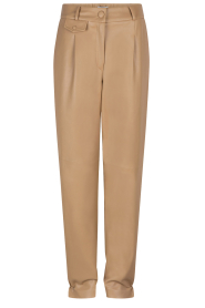 Dante 6 |  Faux leather pants Reese | camel  | Picture 1