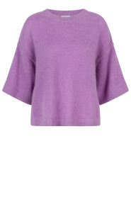 Dante 6 |  Soft alpaca blend sweater Hiaru | purple
