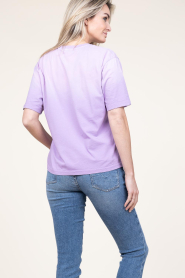 Dante 6 |  Washed out t-shirt with logo Ashton | purple  | Picture 7