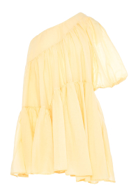 Devotion | One-shoulder jurk Gloria | geel  | Afbeelding 1