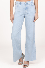 7 For All Mankind |  High waist wide leg jeans Dojo | blue  | Picture 5