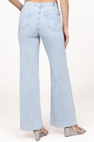 7 For All Mankind |  High waist wide leg jeans Dojo | blue  | Picture 7