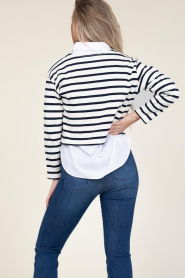 Co'Couture |  Striped sweater Classic | natural  | Picture 10
