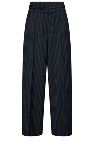 Co'Couture |  Pinstripe trousers Blue | blue  | Picture 1