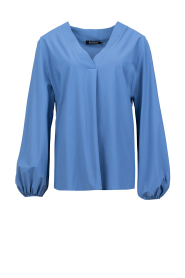 D-ETOILES CASIOPE |  Travelwear top met V-neck Arudy | blue
