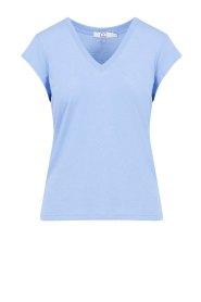 CC Heart | T-shirt met V-hals Vera | blauw
