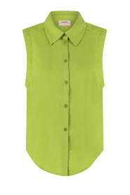 Freebird |  Sleeveless blouse Babs | green  | Picture 1